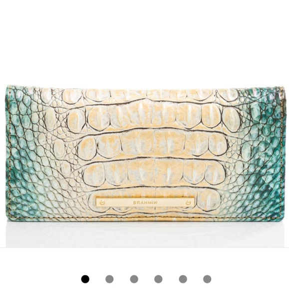 Brahmin Komodo Melbourne Ady Wallet NWT - Picture 11 of 13
